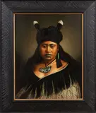 Gottfried Lindauer, ‘The Maori Princess’ Puahaere Te Wherowhero, oil on canvas