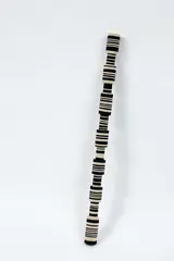 Peter Robinson, Defunct Mnemonic, felt and wooden dowel, 2012