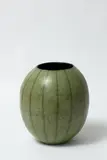 Katherine Smyth, Watermelon, glazed, hand-built ceramic