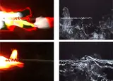 Sin-Mae Chung, Black and Smoke from the Volatile Matter Series, two DVDs, edition 1/8