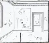 Andrew McLeod, Some Days …, ink on linen