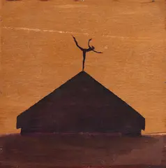 John Walsh, Untitled, acrylic on wood panel