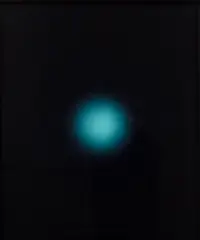 Darren Glass, Cosmo Flying Disc photograph 081, From Belly to the Ground, type C print, 1/5 (2005)