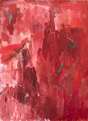 Matt Arbuckle, Looking for Street Rosemary, oil on board