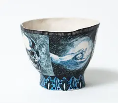 Vipoo Srivilasa, Sorry No Surprise from the Lai Krarm Series, glazed porcelain (2005)