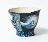 Vipoo Srivilasa, Sorry No Surprise from the Lai Krarm Series, glazed porcelain (2005)