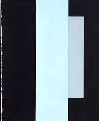 Untitled – No. 10 – 18 by Peter Adsett, acrylic on paper on MDF board (2015), offered Mar 2017