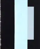 Peter Adsett, Untitled – No. 10 – 18, acrylic on paper on MDF board (2015)