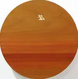 James Ormsby, Ra, acrylic on shaped kauri