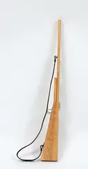 Wayne Youle, With Love, pine and leather (2010)