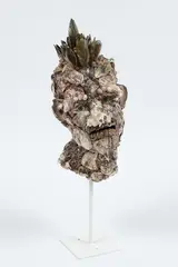 Andrea du Chatenier, Deep Sea Bunk (Bust) from Denizens of the Deep, assorted sea shells, glass eyes and polystyrene