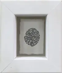 Clare Kim, Faith, handwritten text in ink on paper