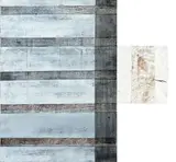 Glenys Brookbanks, Panel 7, acrylic on wood, two parts