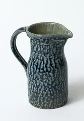 Water Jug by Mirek Smisek, salt glazed stoneware, sold Mar 2017