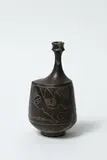 John Crawford, Vessel, glazed and incised earthenware