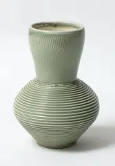 Ross Mitchell-Anyon, Ovoid Vase, lathe turned ceramic