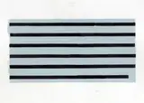 Simon Morris, Interruption Drawing No. 6, gouache on paper