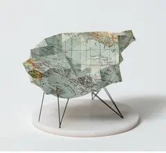 Peter Trevelyan, Projection No. 9, mixed media