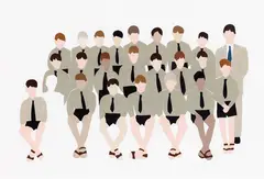 Slightly Removed by Gavin Hurley, paper collage, sold Feb 2017