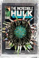 Hulk Tip Push 5000 by Rohan Wealleans, mixed media, offered Feb 2017