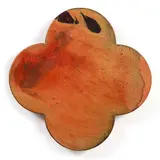 Max Gimblett, Untitled – Quatrefoil, mixed media on shaped canvas
