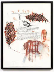 Restless Spirit by John Pule, lithograph, 4/20, sold Feb 2017