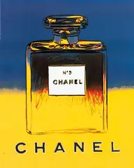 Chanel No.5 by Andy Warhol, lithograph, 1997, sold Feb 2017