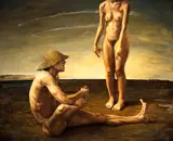 Zarahn Southon, The Cultivators, oil on canvas