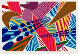 Sara Hughes, Data Attraction 2, screenprint, 14/25