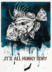 John Tarlton, It’s All Hunky Dory, lithograph, 34/50