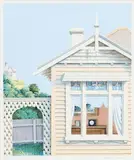 Peter Siddell, Six O’Clock, screenprint, AP