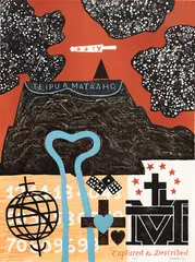 Captured and Described by Robert Ellis, lithograph, 82/100, sold Feb 2017