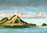 Stanley Palmer, Memories of Whangarei Heads, oil on linen on board