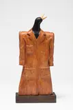 Warren Viscoe, Fool’s Coat, carved timber