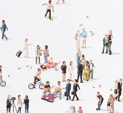 Tyrone Layne, Two Degrees of Separation, oil on board