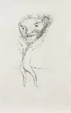 Tony Fomison, Rip your head off, lithograph, 3/12