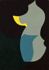 Sophie Saunders, Ganymede I (Series B), oil on canvas