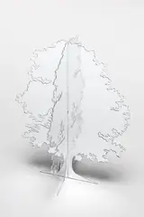Tree by Richard Thompson, laser cut acrylic, sold Feb 2017