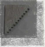 Kazu Nakagawa, or an ecstasy, wood and pencil on paper