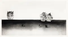 Elizabeth Thomson, Sanctuary, lithograph, 2/25