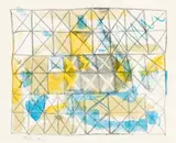 Allen Maddox, Untitled - Grid, lithograph, 16/32