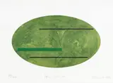 Gretchen Albrecht, Pounamu, lithograph, 82/100