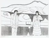 Jeffrey Harris, Portobello, etching, 40/50