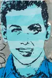 David Bromley, Untitled - Portrait, lithograph, 1/5