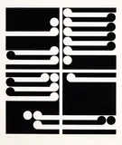 Gordon Walters, Grid No II, acrylic on paper