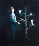 Séraphine Pick, Wolf Tree, oil on canvas