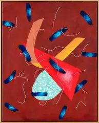 Imogen Taylor, Kramer, string and acrylic on canvas