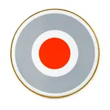 Julian Dashper, Untitled, vinyl on drumskin