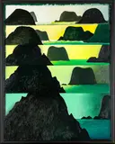 Michael Smither, Motumahanga, oil on board