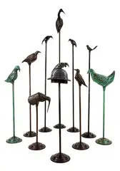 Greer Twiss, Edible History, lead and copper together with sound component, ten parts (1992)